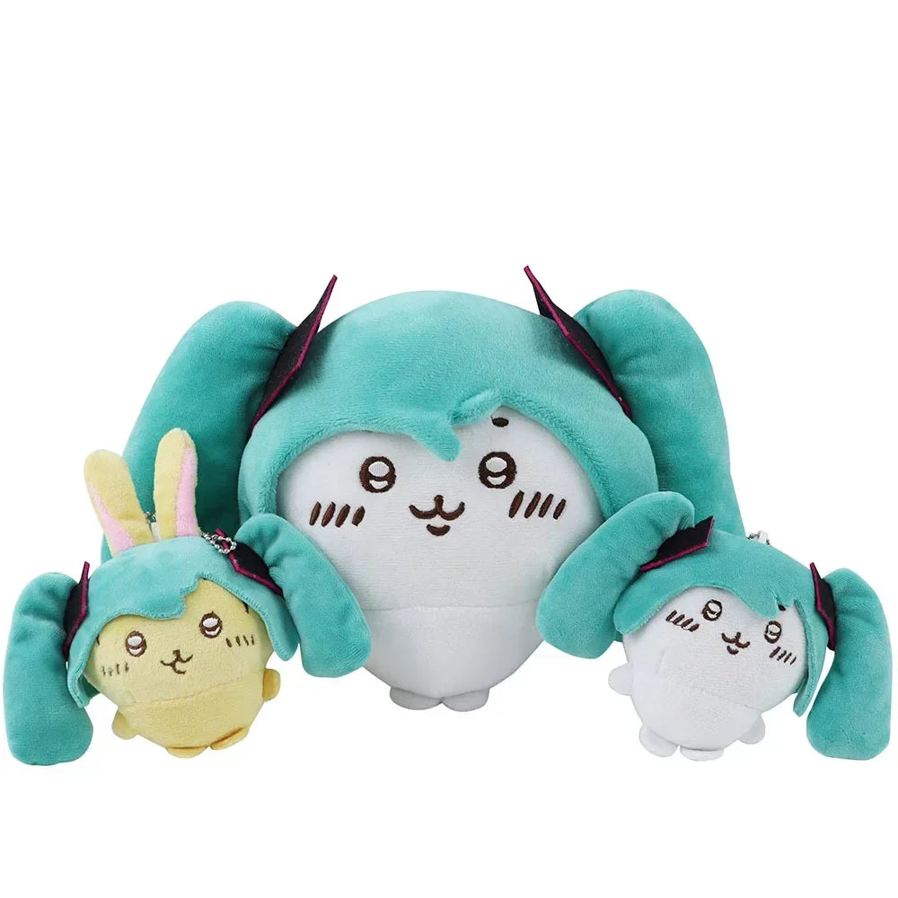 Cartoon Fit Hatsune Plush Doll Chiikawa Kawaii Toy USAgi Co-branded Doll Plush Toy Cute Bag Pendant Girls Holiday Gift Cartoon Fit Hatsune Plush Doll Chiikawa Kawaii Toy USAgi Co-branded Doll Plush Toy Cute Bag Pendant Girls Holiday Gift